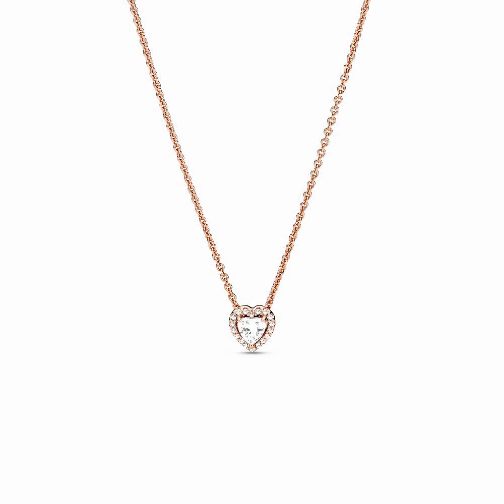 Sparkling heart necklace