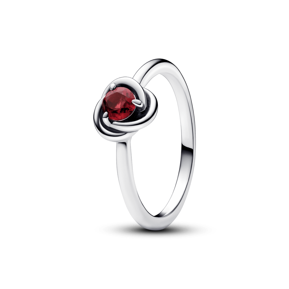 Ewigkeitsring mit Juli-Geburtsstein
