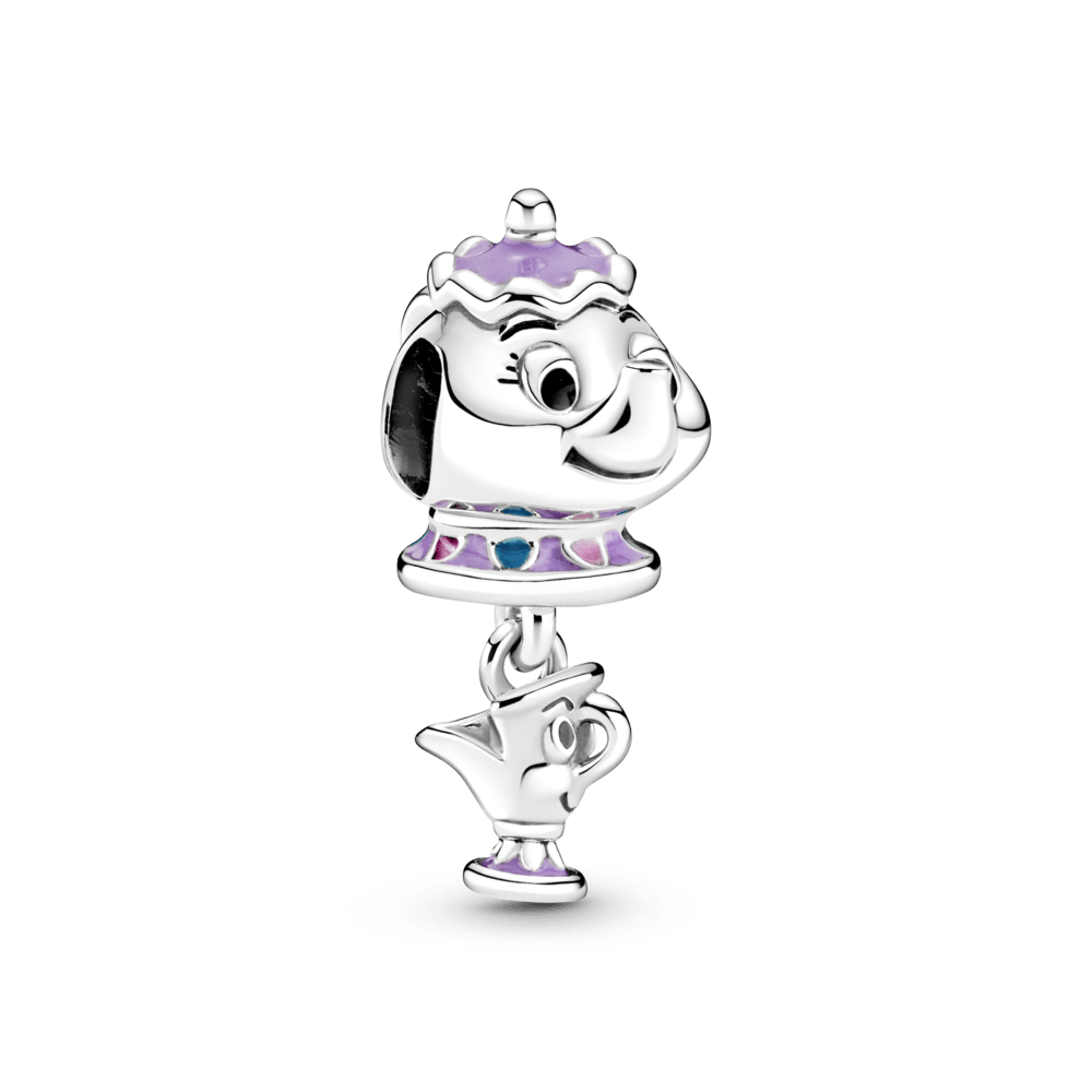 s Beauty and the Beast Mrs Potts and Chip Pendant Charm