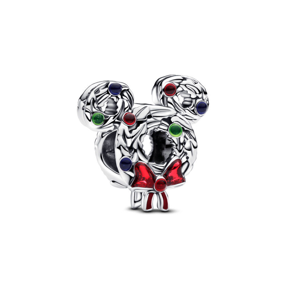 Charm Mickey Mouse Christmas wreath