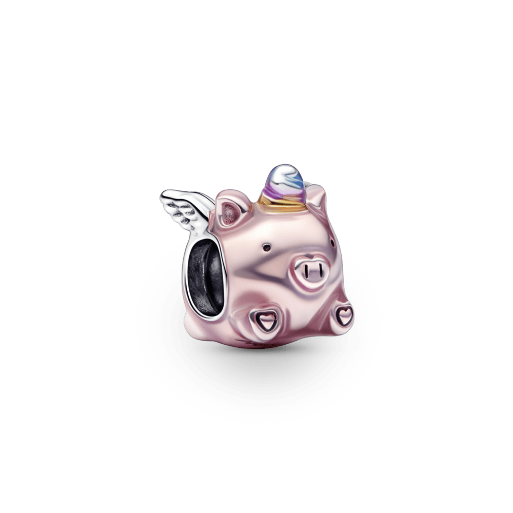 Flying Unicorn Pig Charm