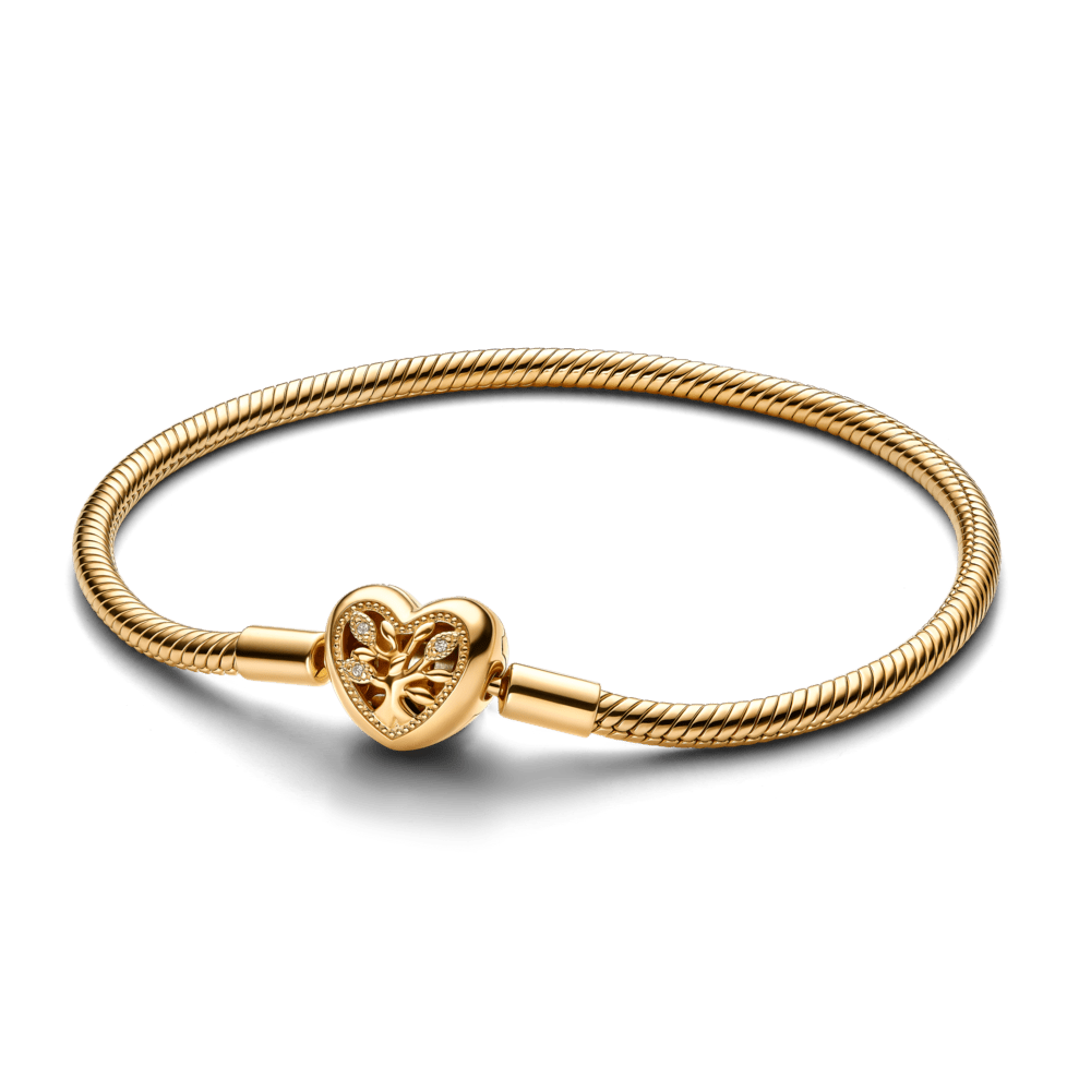 Saroch Moments family tree bracelet with heart clasp