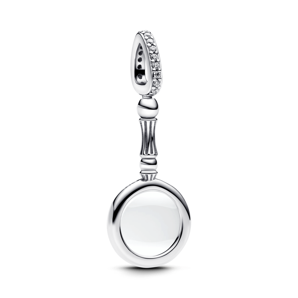 Hanging amulet magnifying glass