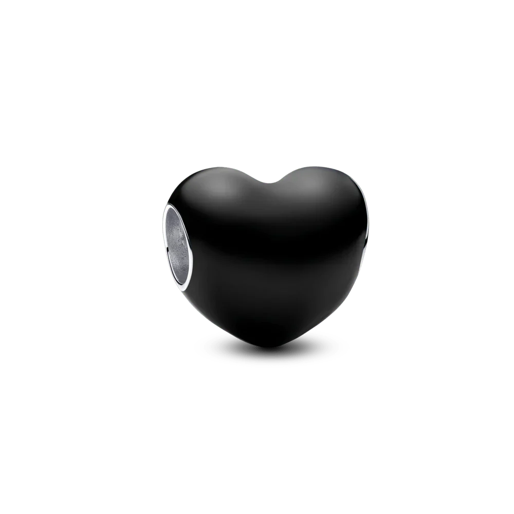 Black heart amulet