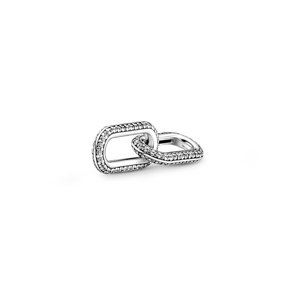 ME Pavé link with double stylization