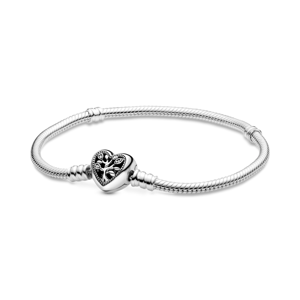 Saroch Moments family tree bracelet with heart clasp