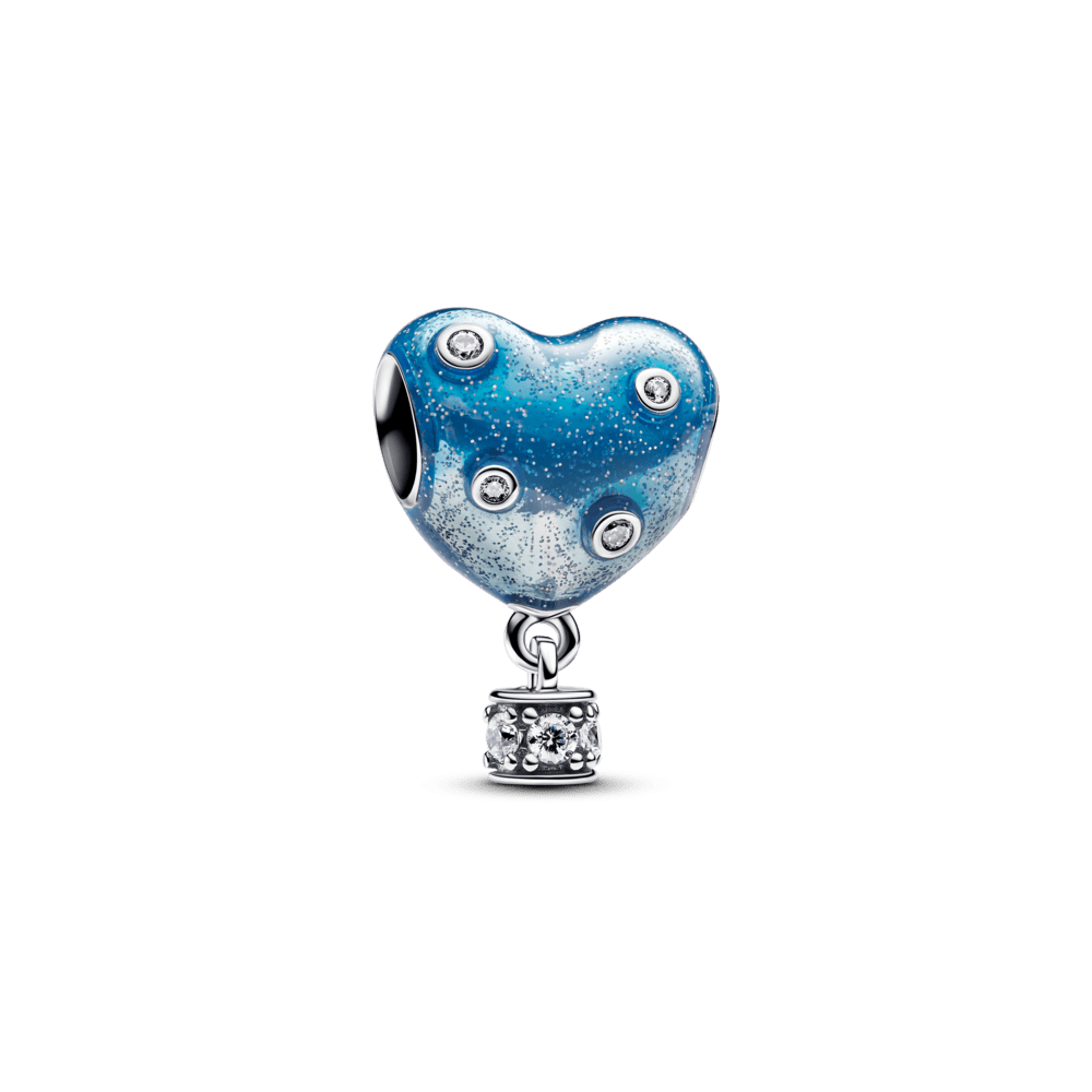 Hot Air Balloon Heart Amulet