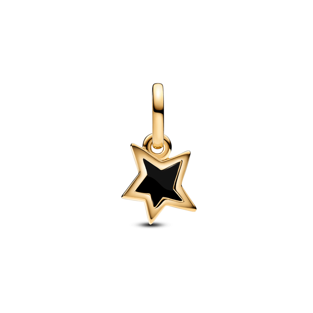 Faceted mini pendant star