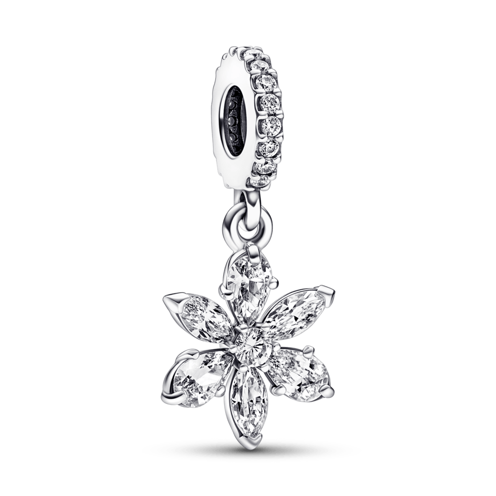 Pendant amulet made from a glittering group of plants