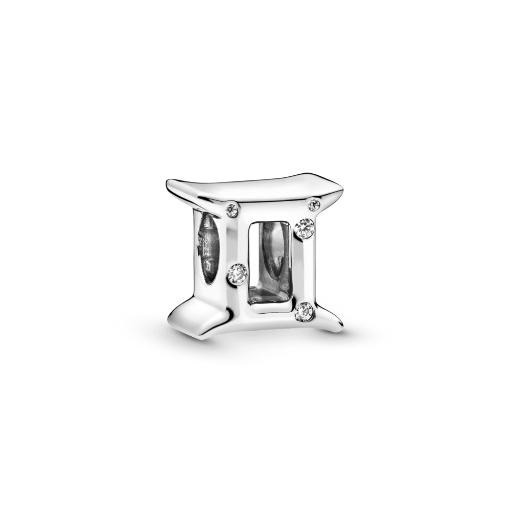 Sparkling zodiac sign amulet Gemini