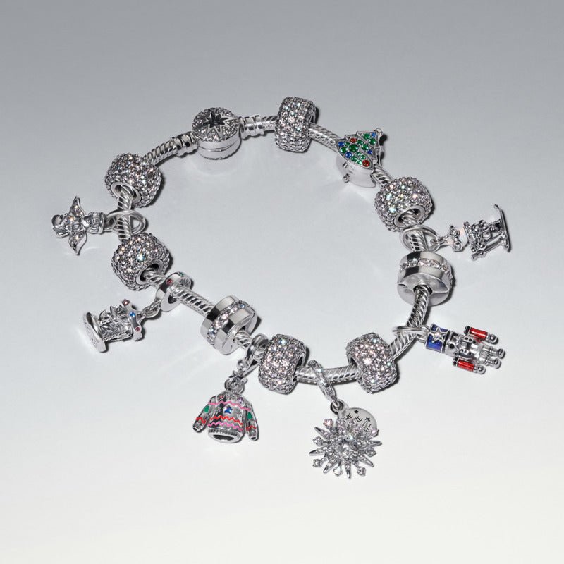 Saroch Moments Schlangenkette-Armband mit Polarstern-Verschluss