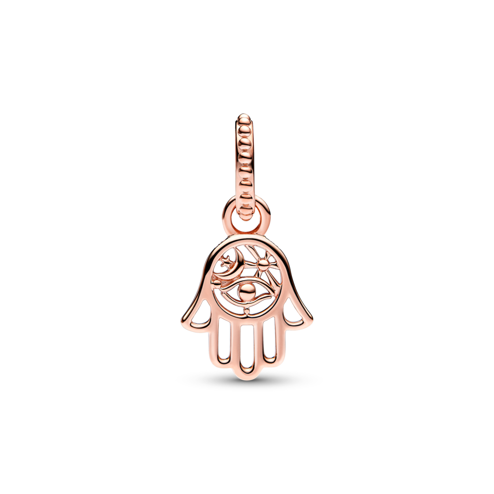 Anhänger-Amulett „Schützende Hamsa-Hand“