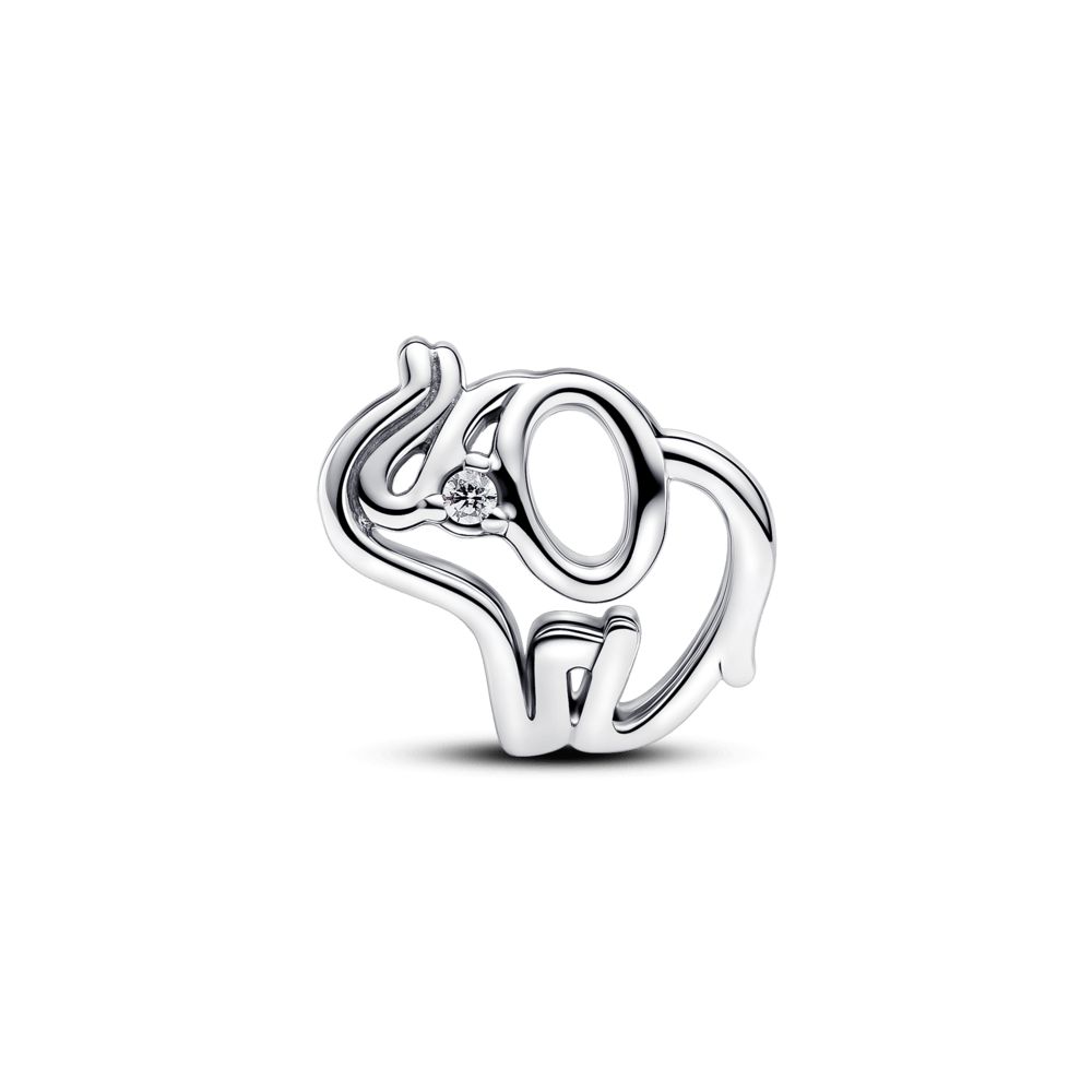 Lace amulet elephant