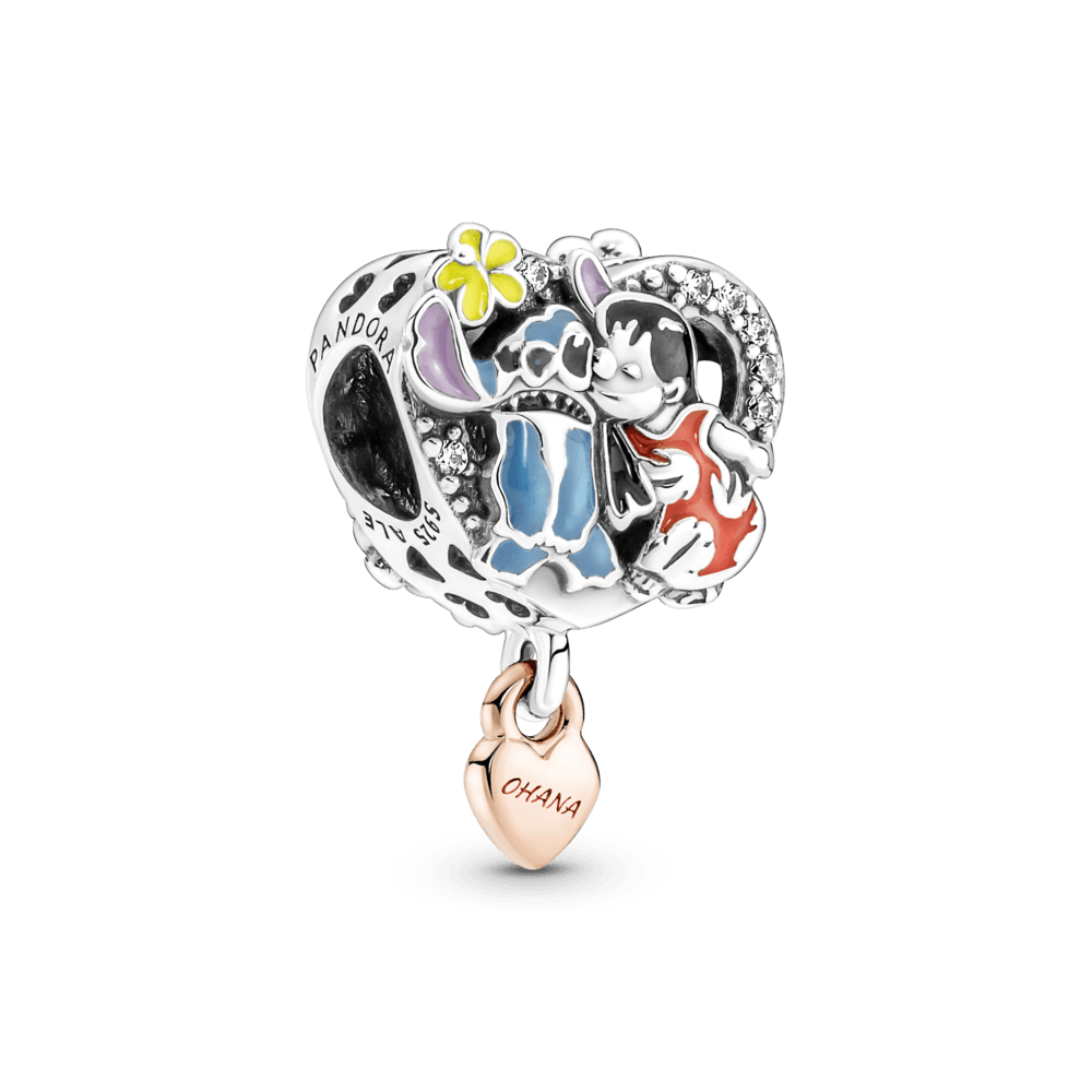 Charm inspired by  Ohana Lilo and Stitch