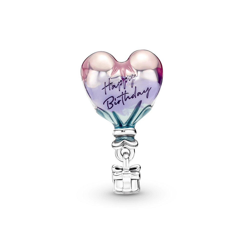 Happy Birthday Hot Air Balloon Pendant