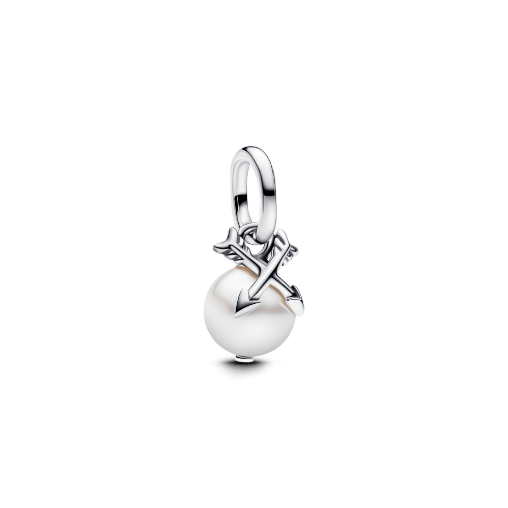 Mini pendant with beads and arrows