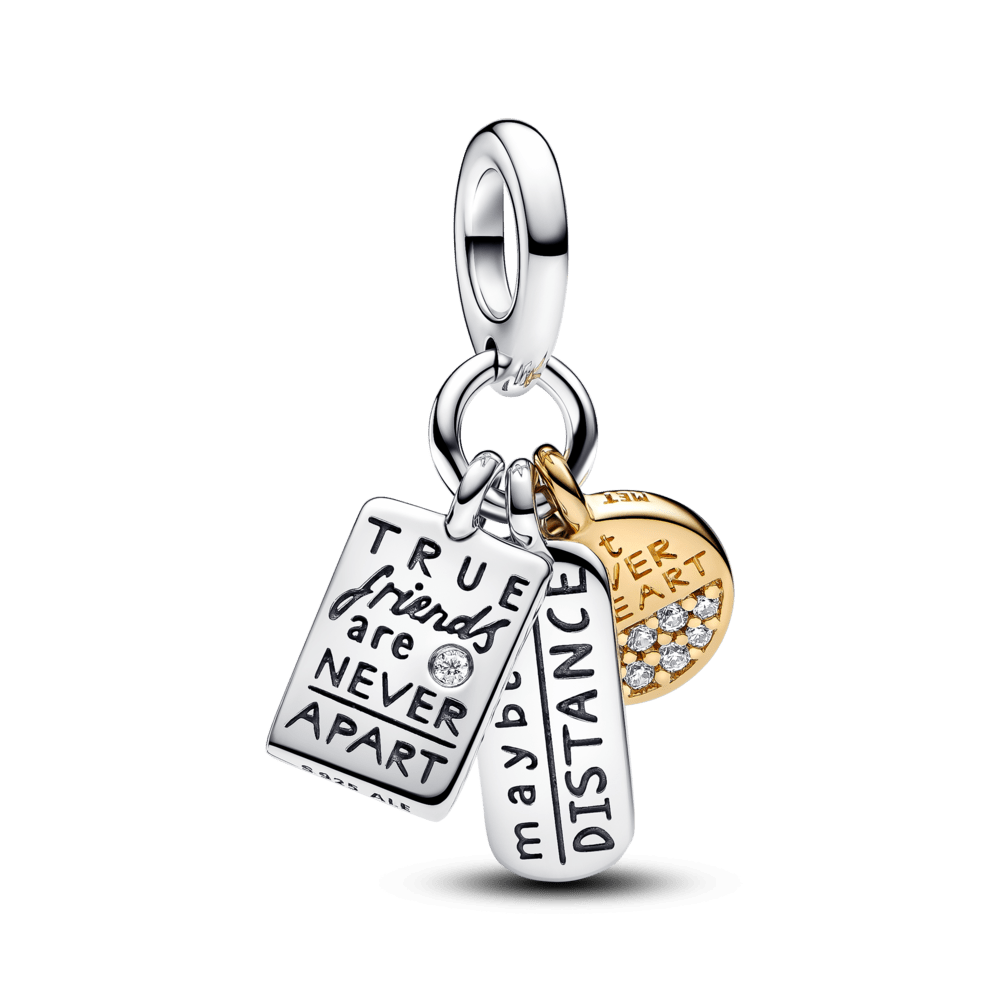 Triple pendant friendship
