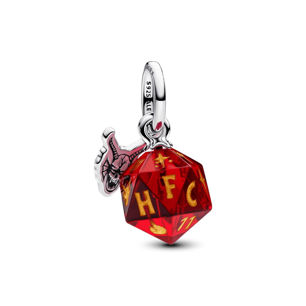 Stranger Things Hellfire Club Dice Pendant