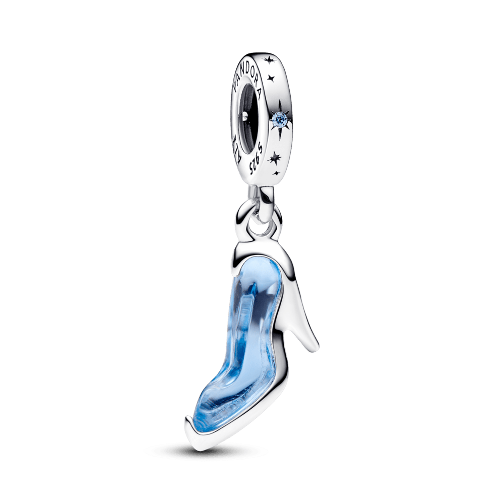 Cinderella's Crystal Shoe Pendant Charm