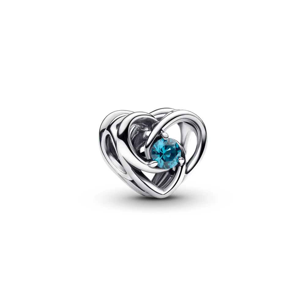 Amulet with intertwined hearts and stones
