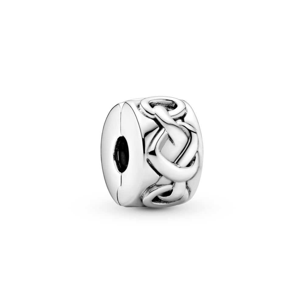 Pearl brake with intertwined hearts
