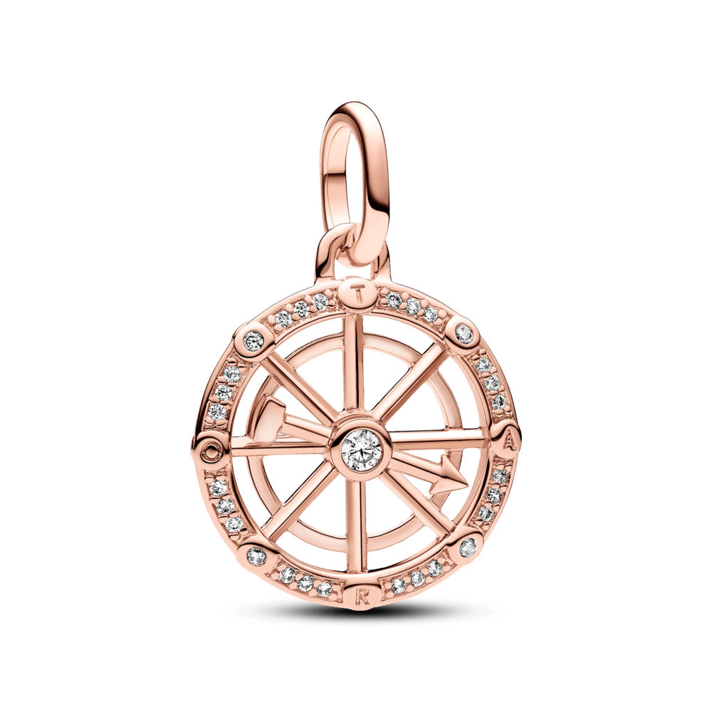 ME Wheel of Fortune Medallion Charm