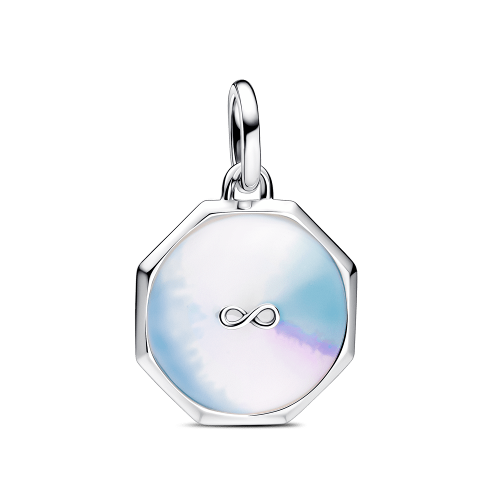 ME infinity medallion charm