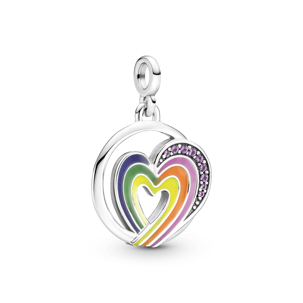 ME Rainbow Heart Liberty Medallion