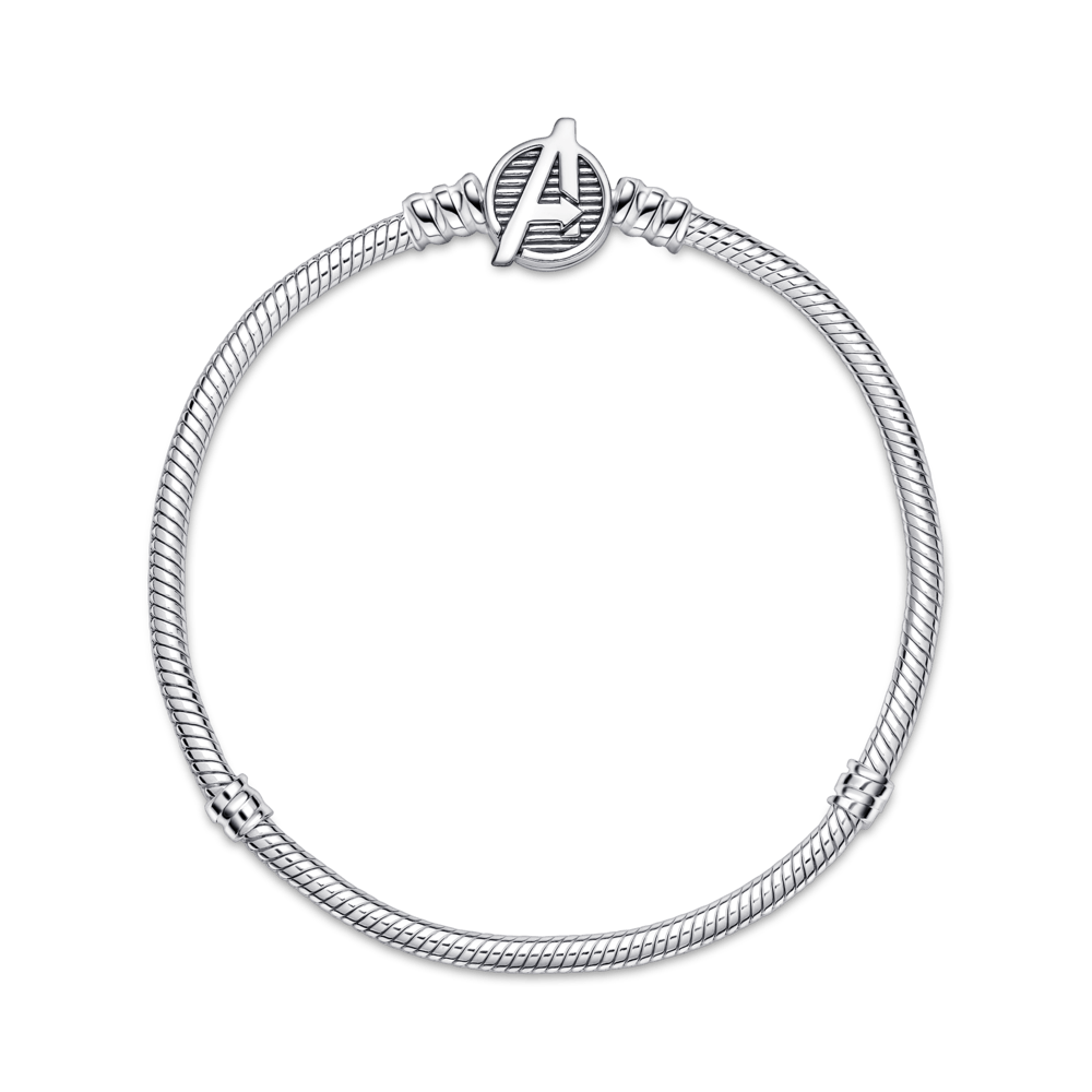 Saroch Moments MRVL The Avengers Logo Verschluss Schlangenarmband