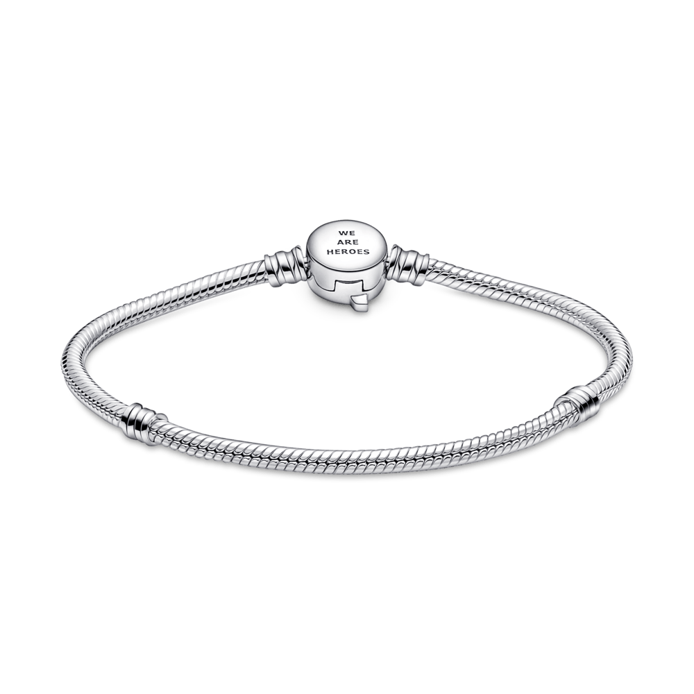 Saroch Moments MRVL The Avengers Logo Verschluss Schlangenarmband