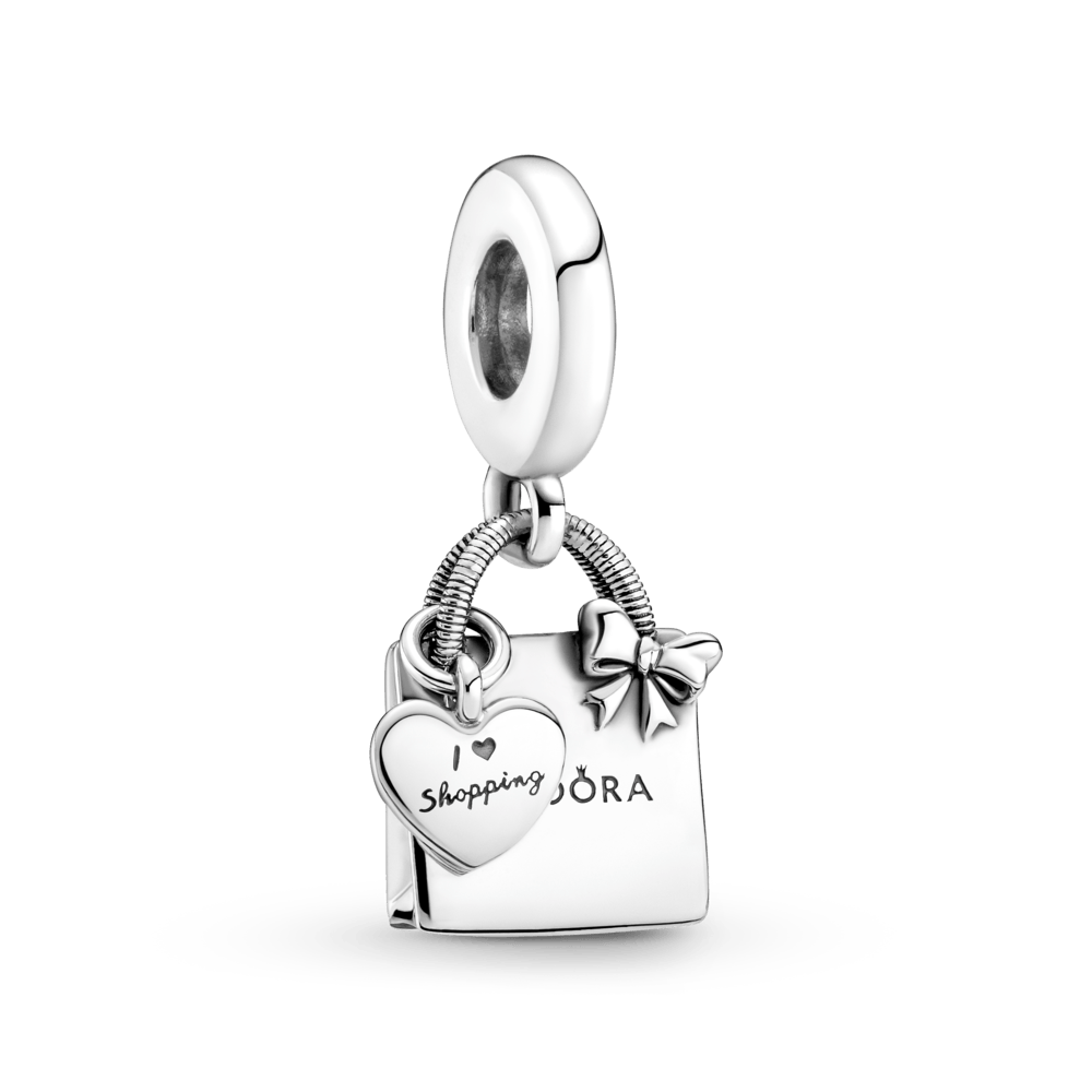 Anhänger-Amulett „ Einkaufstasche“