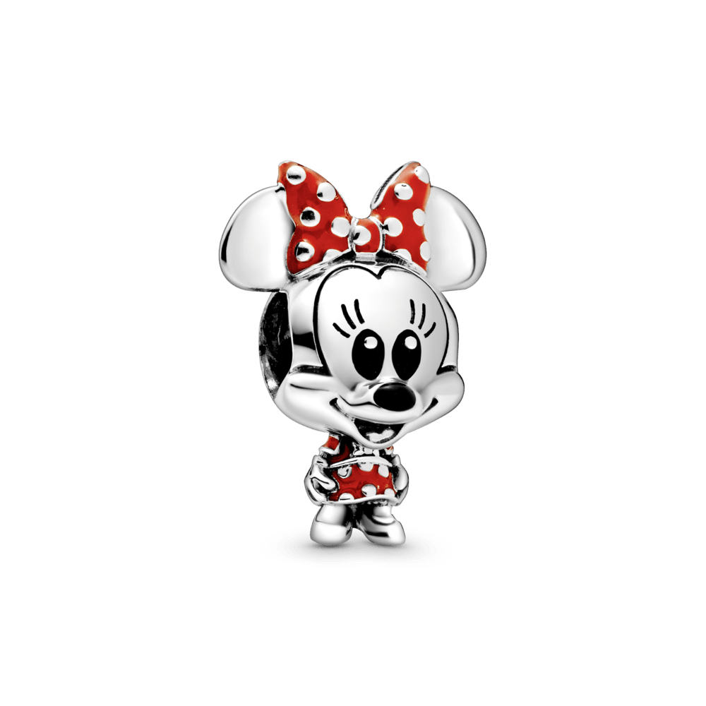 Disney Minnie Mouse Polka Dot Kleid und Krawattenanhänger