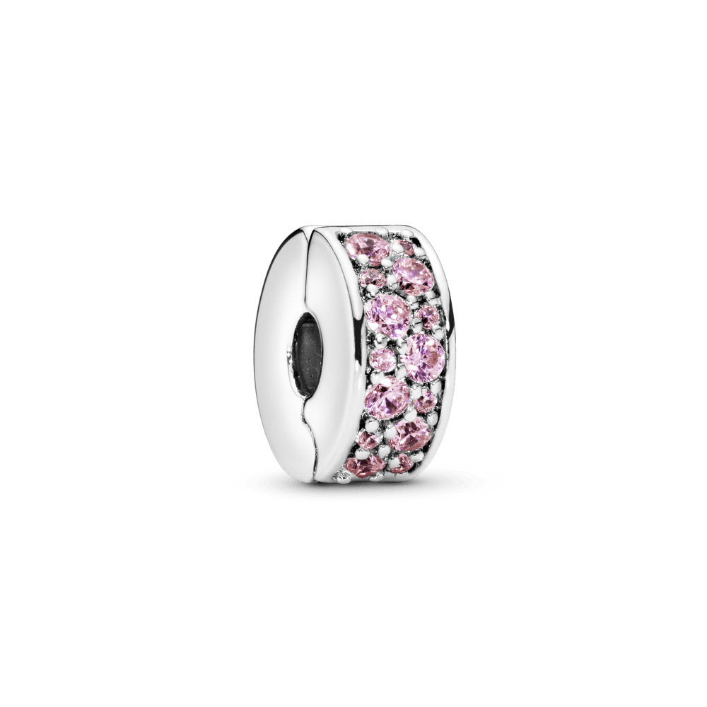Sparkly pink bead brake