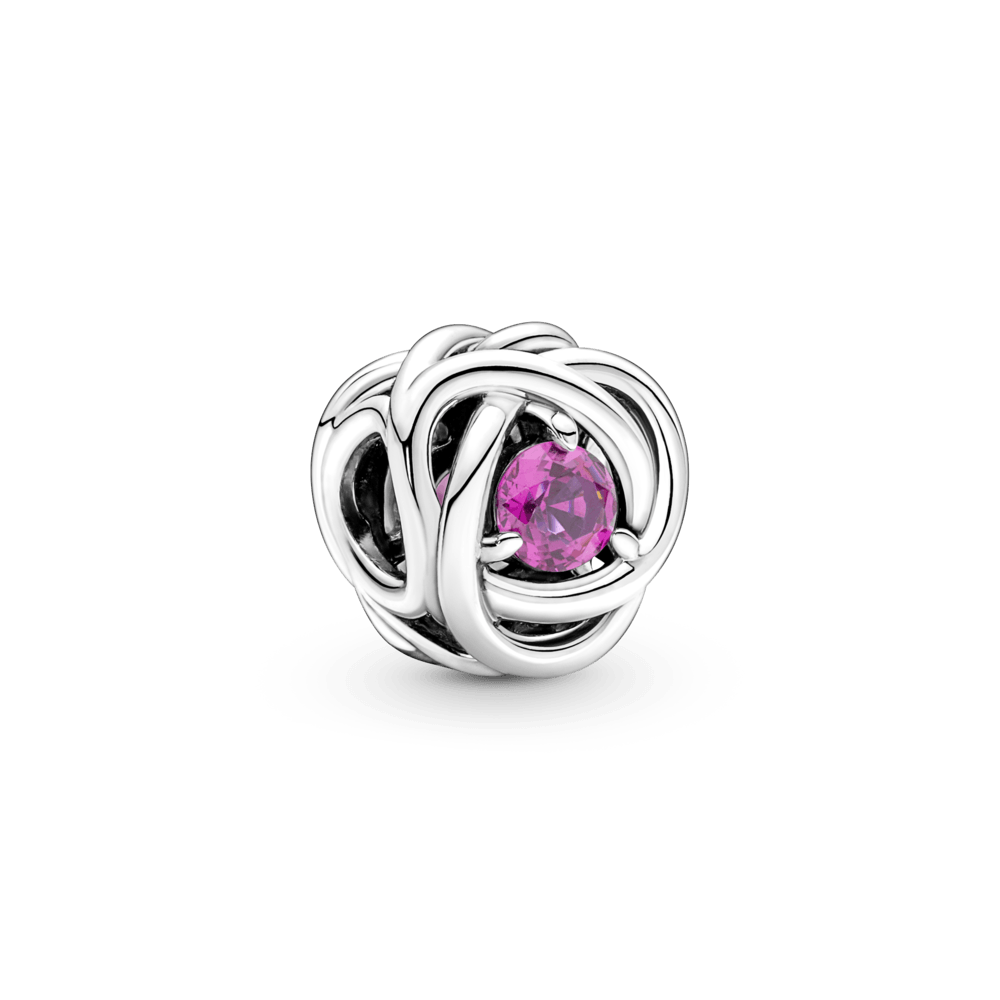 Amulet “Pink Infinity Circle”