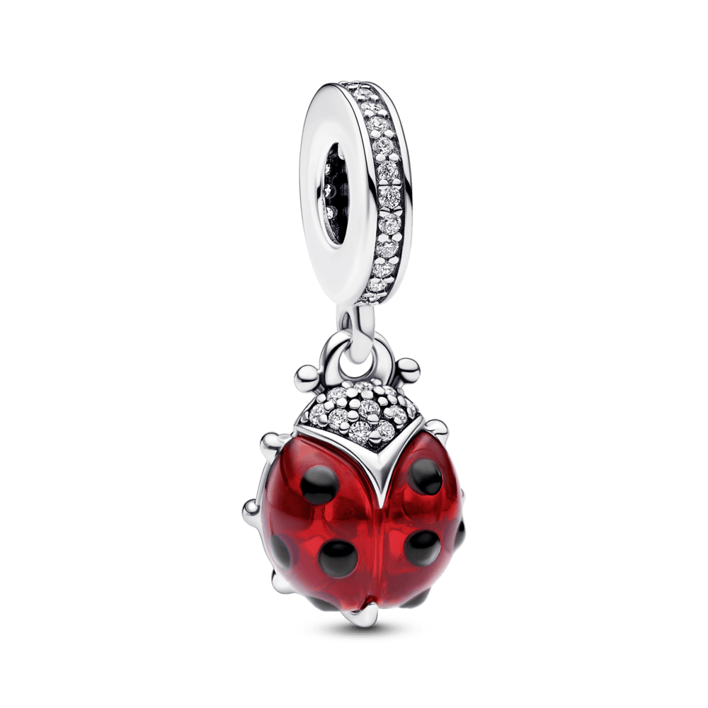 Anhänger-Amulett „Roter Marienkäfer“