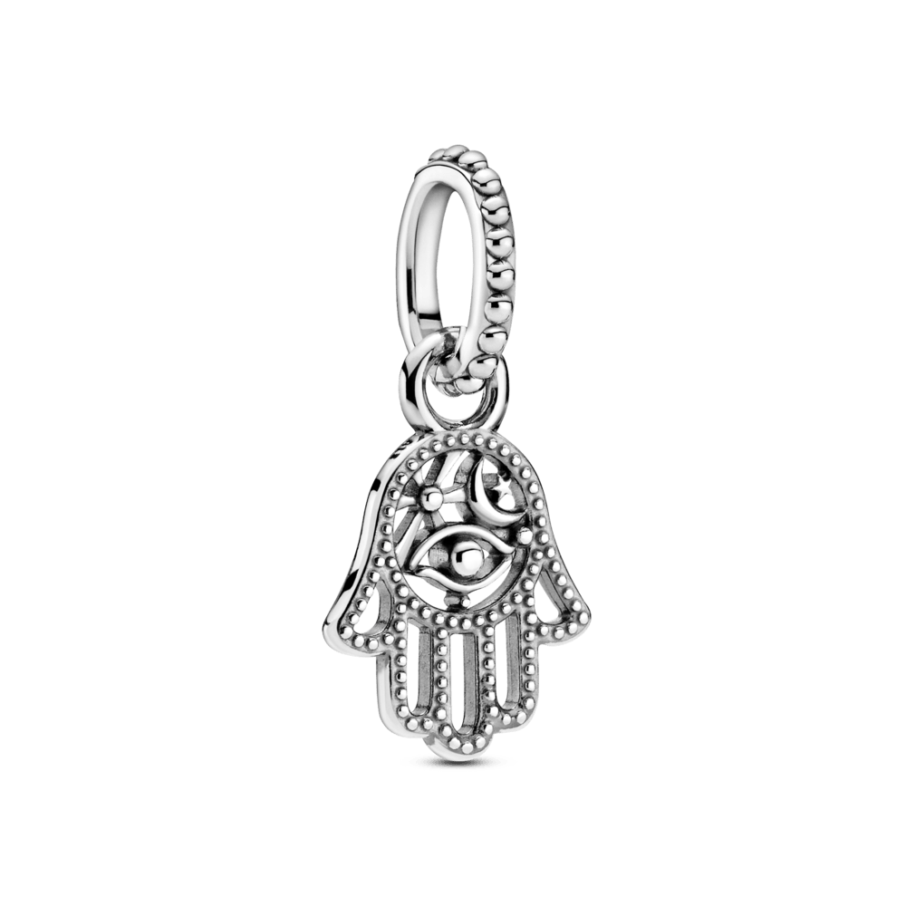 Anhänger-Amulett „Schützende Hamsa-Hand“