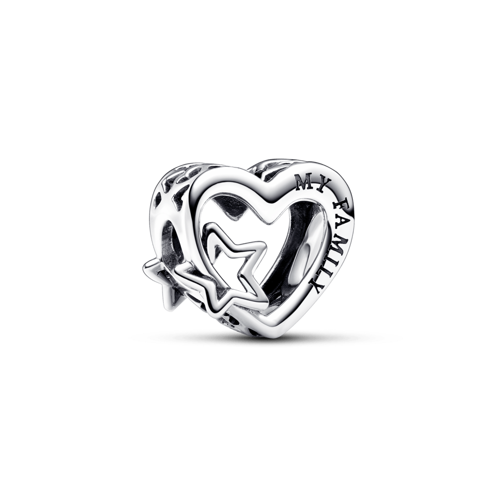 Openwork amulet “Heart and Star of the Family”