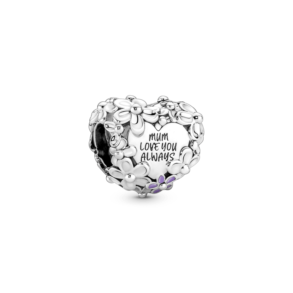 Heart-shaped amulet mother with cup holder
