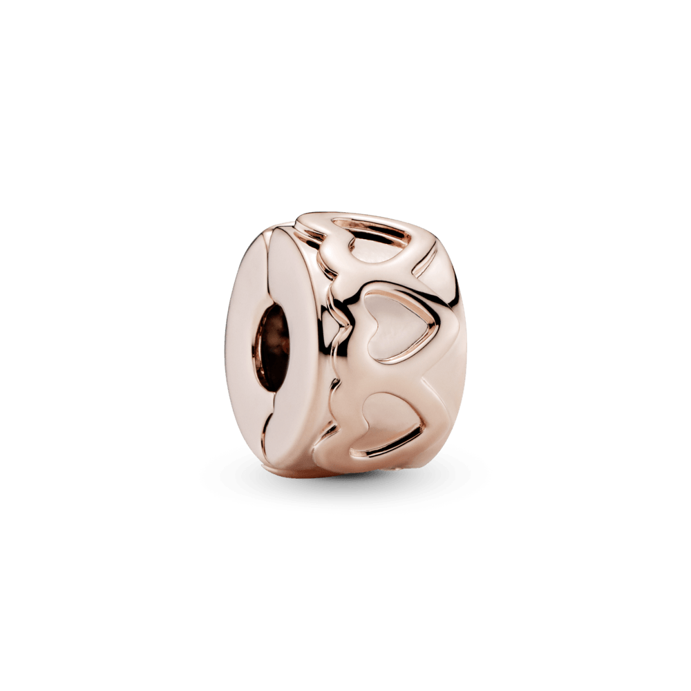 Pearl brake with rose hearts