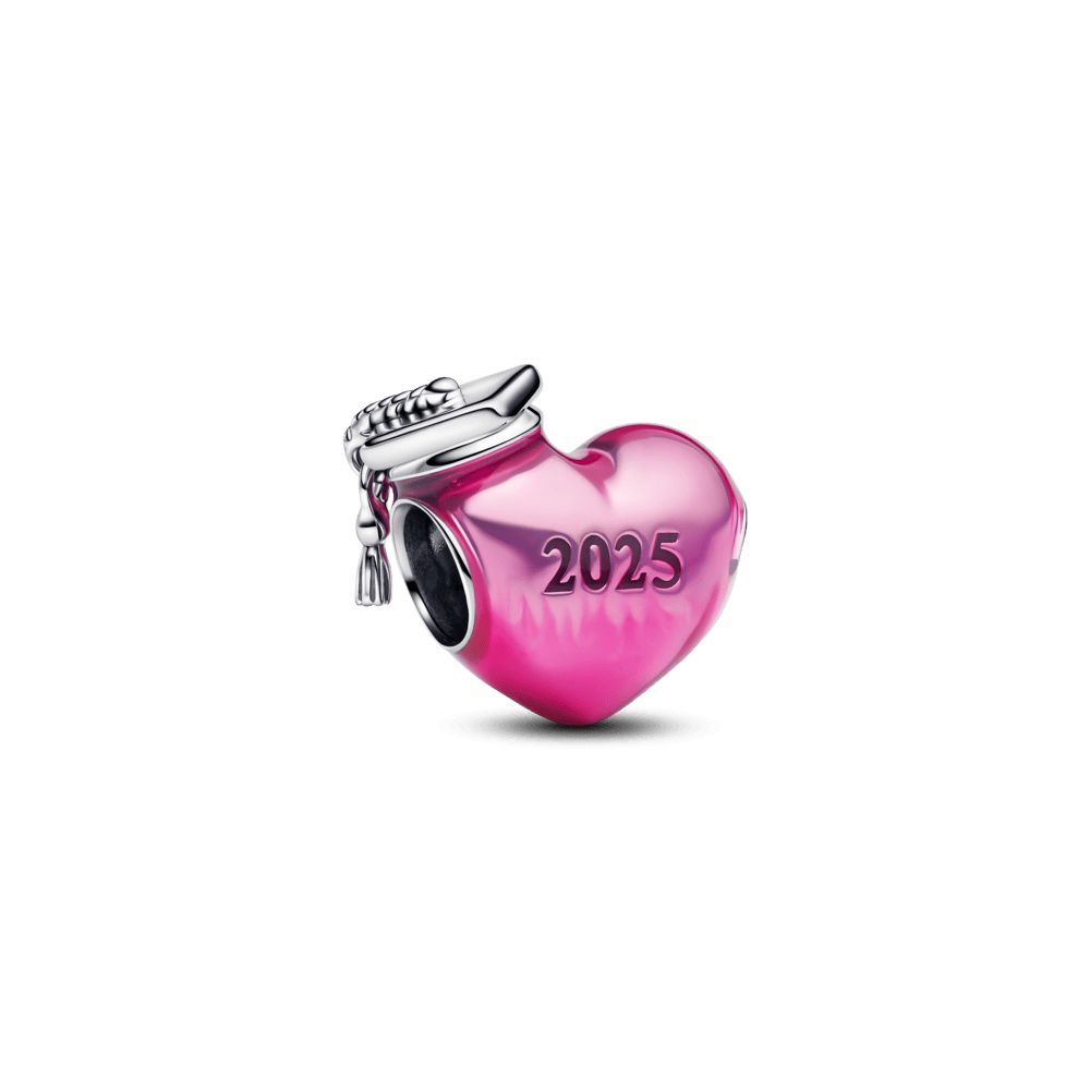 Heart-shaped pendant for graduation 2025