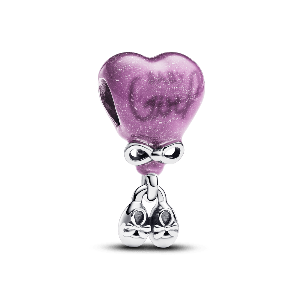 Color-changing baby gender reveal charm girl