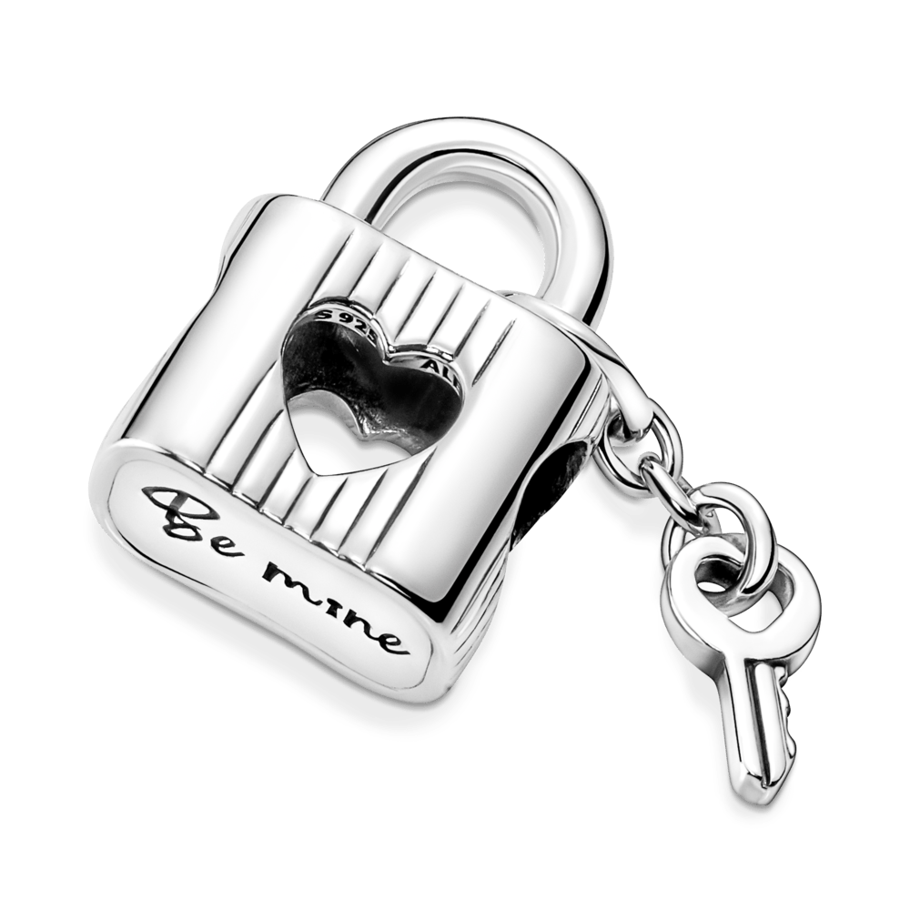 Amulet “Padlock and Key with Heart”