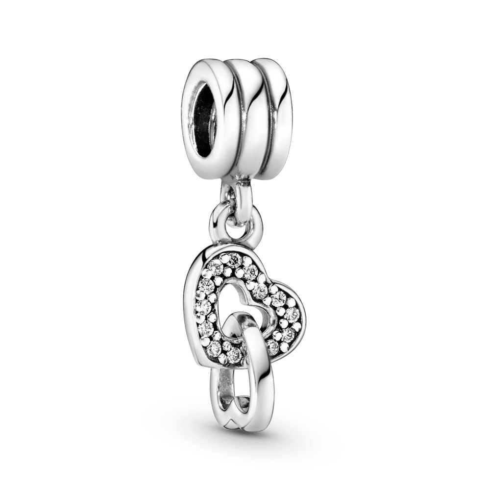 Amulett mit zwei Herzen als Anhänger