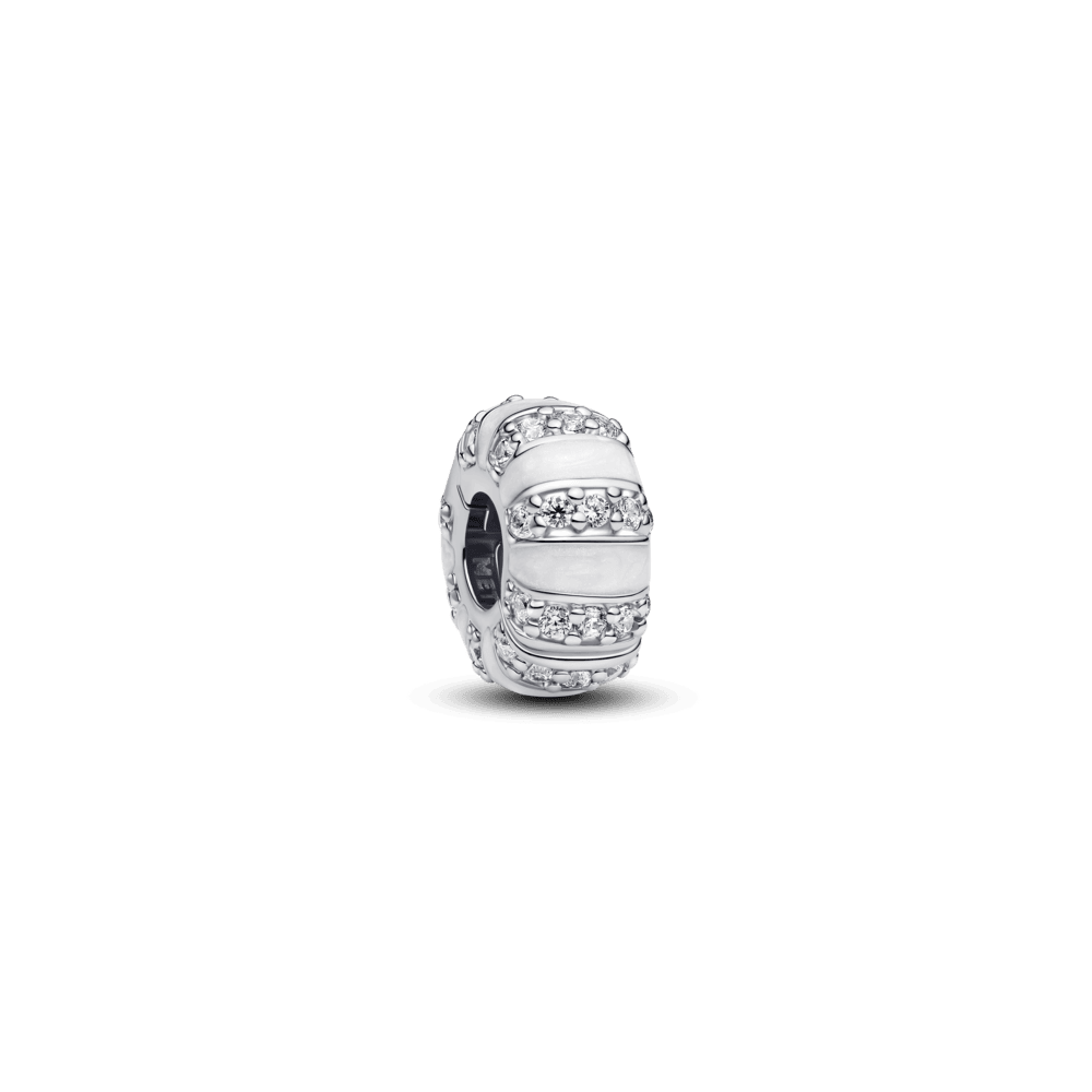 Openable amulet with stones and enamel