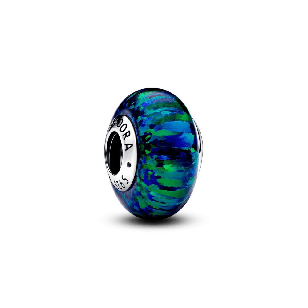 A bright green amulet