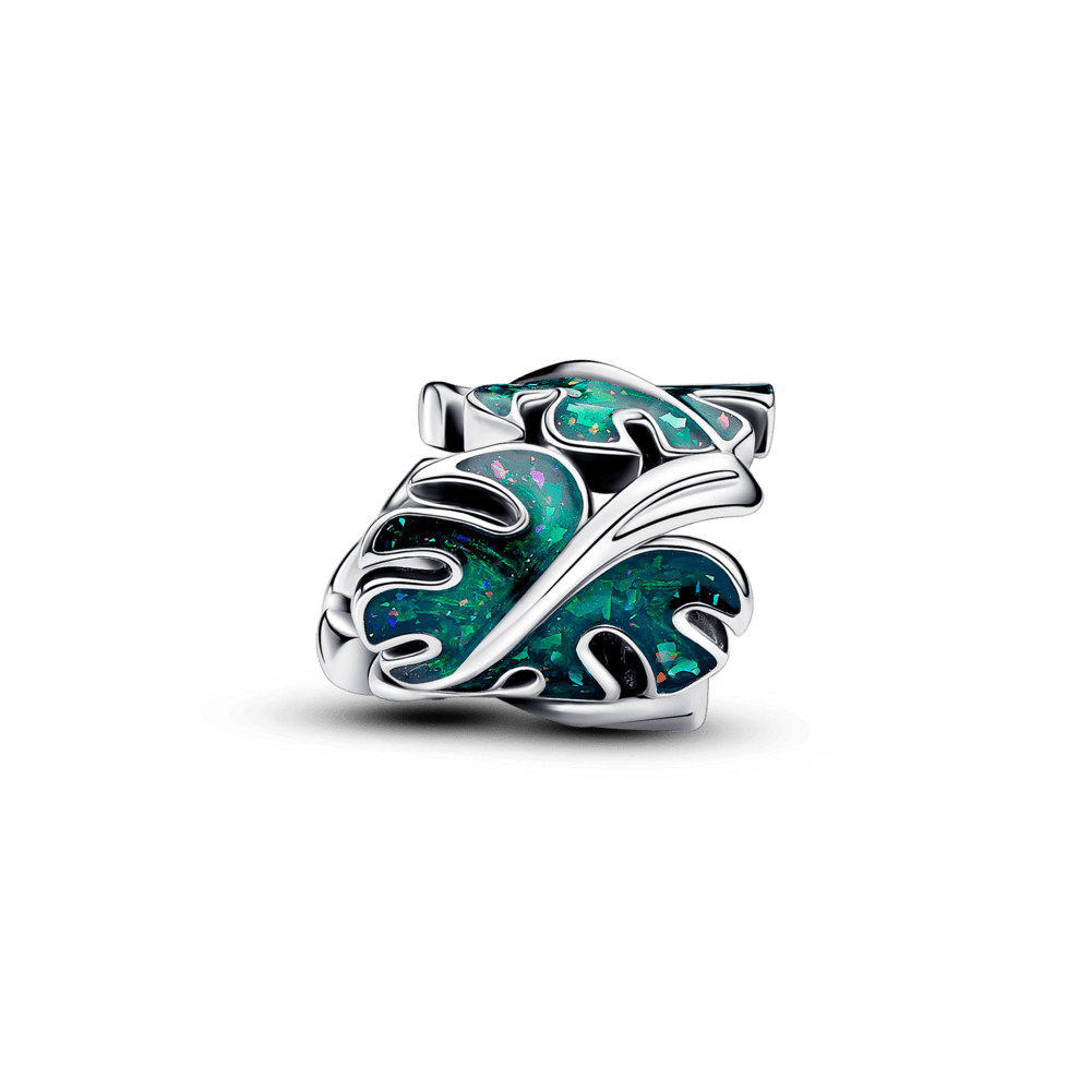 Amulett „Grüne Monsterblätter“