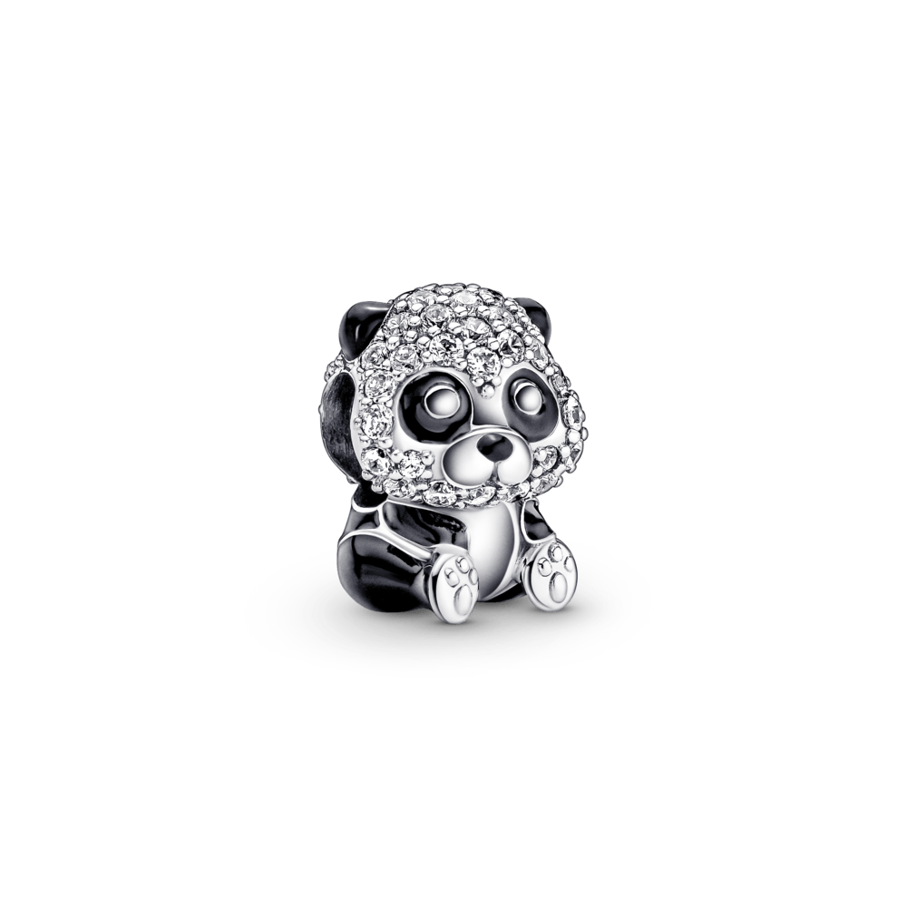 Charm „Funkelnder süßer Panda“